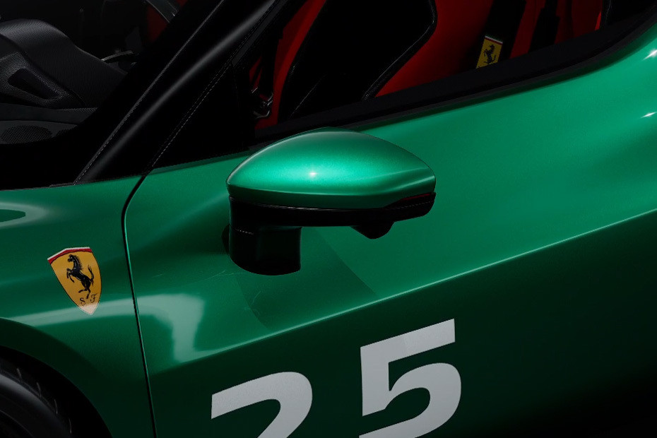 Ferrari 296 Speciale Drivers Side Mirror Front Angle