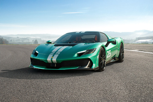 296 Speciale Front angle low view