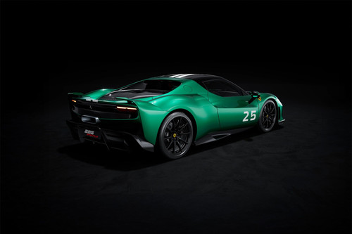 296 Speciale Rear angle view