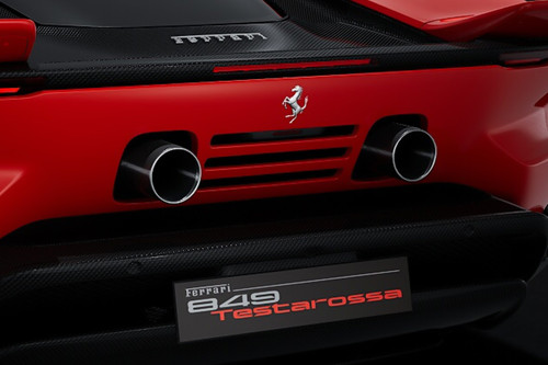 Exhaust Pipe of Ferrari 849 Testarossa
