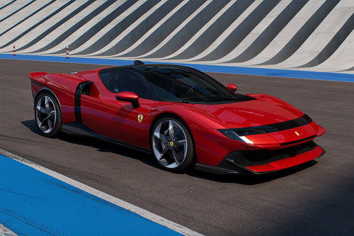 Ferrari 849 Testarossa Front Cross Side View