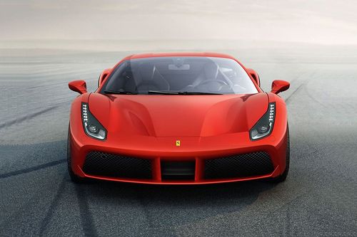 Full Front View of 488 GTB