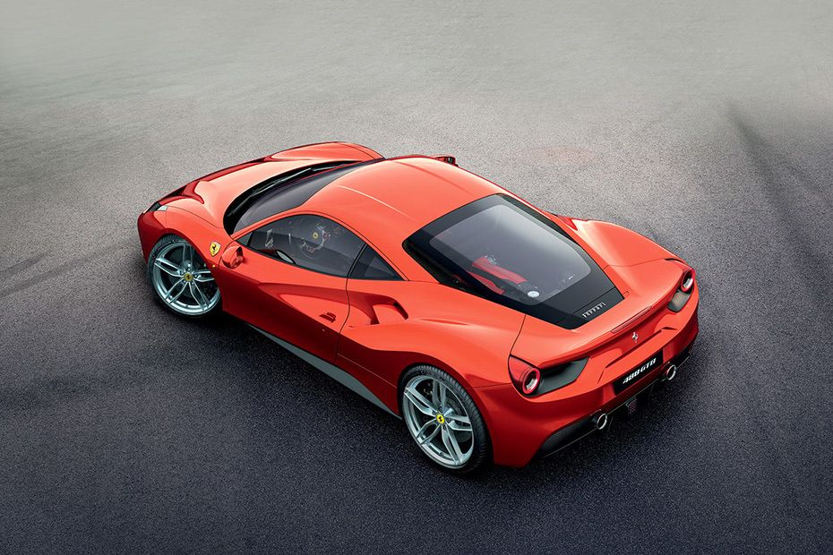 488 GTB Rear Low Angle View