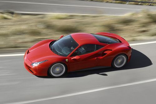 488 GTB Side view