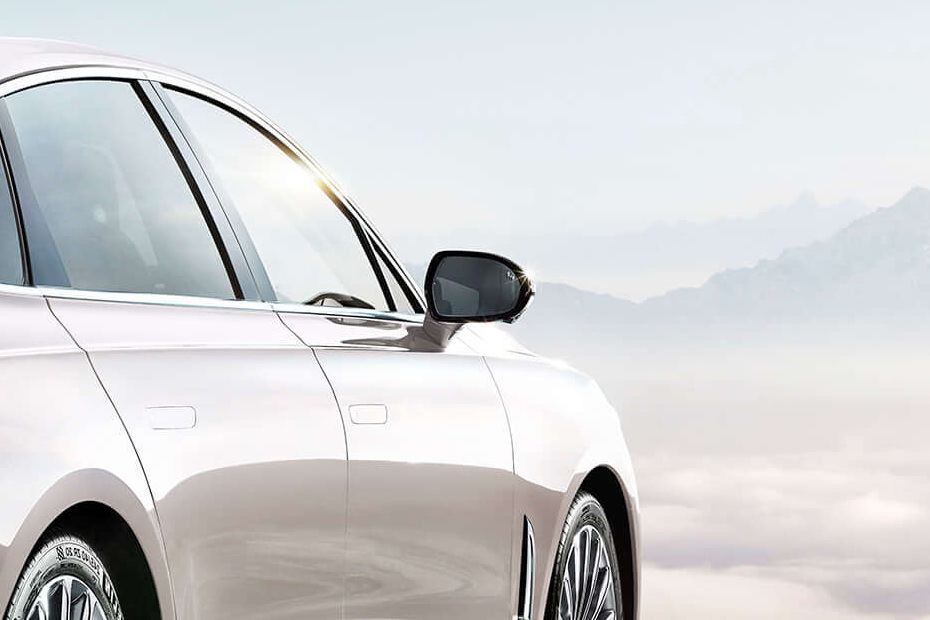 Hongqi H9 (2022-2024) Drivers Side Mirror Rear Angle