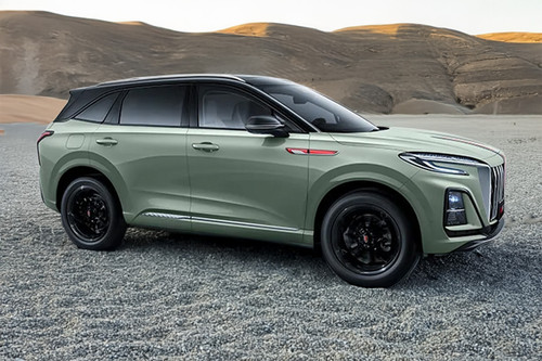 Hongqi HS3 Front Cross Side View