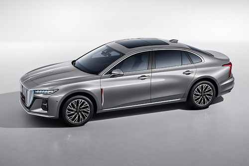 Hongqi Ousado Front Side View