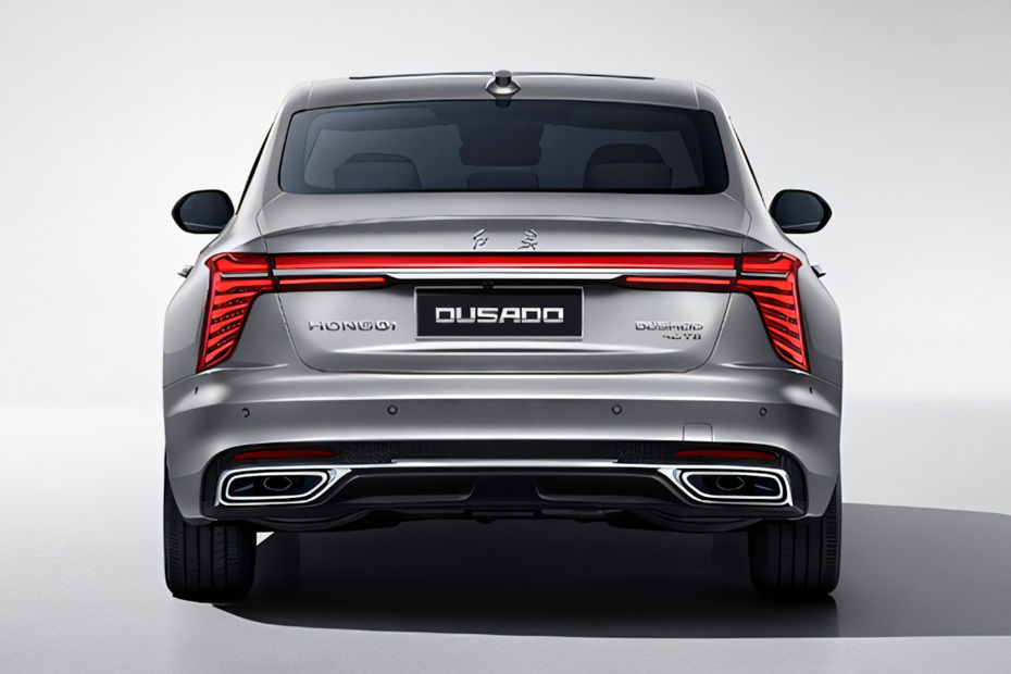 Full Rear View of Hongqi Ousado