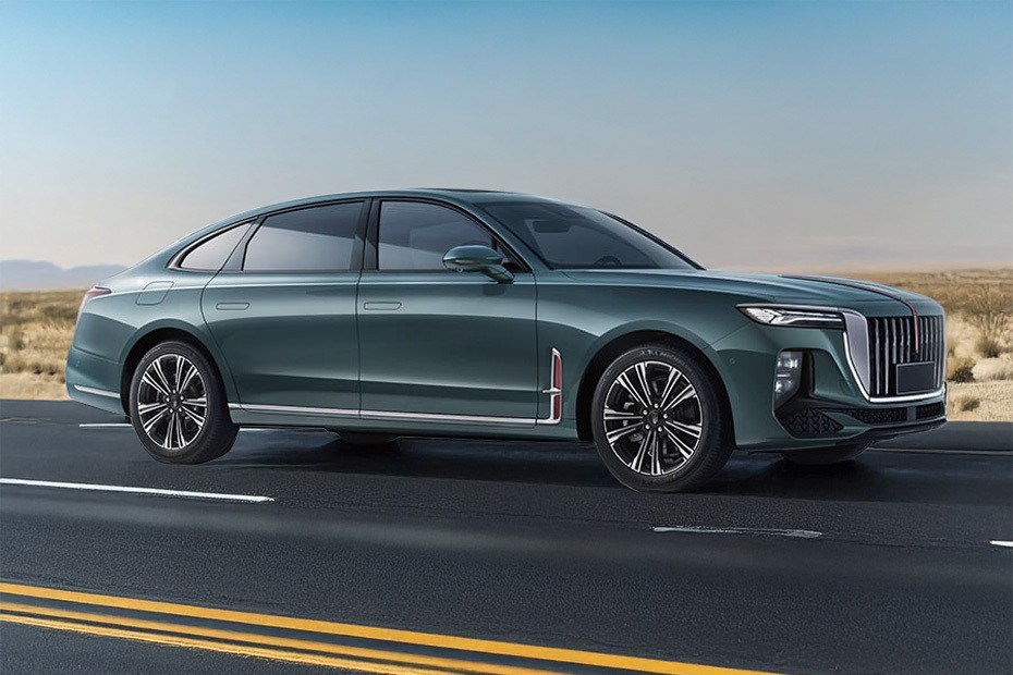 Hongqi H9 Front Cross Side View