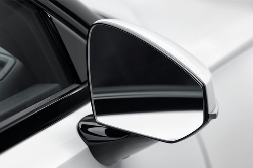 Polestar 2 Drivers Side Mirror Rear Angle