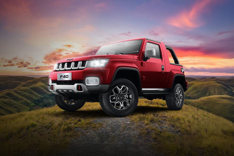 F40 Front angle low view