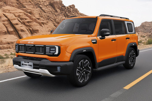 BJ40 Pro Front angle low view