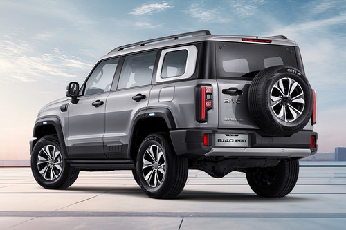 Rear Cross Side View of BAIC BJ40 Pro