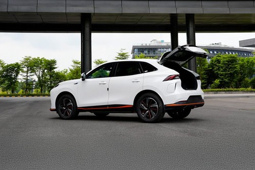 Rear Cross Side View of Forthing Friday EV