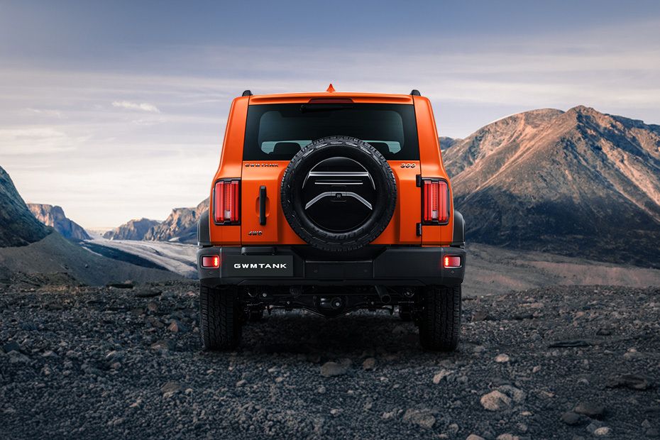 Full Rear View of Tank 300