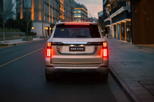 Full Rear View of Tank 500