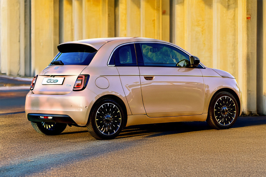 500E Rear angle view