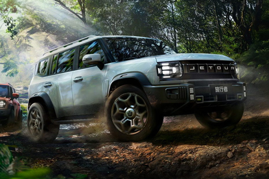 Jetour T2 Front Cross Side View