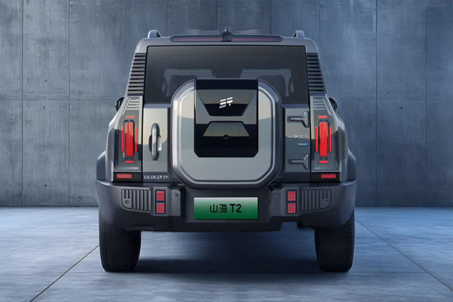 Full Rear View of Jetour T2 i-DM