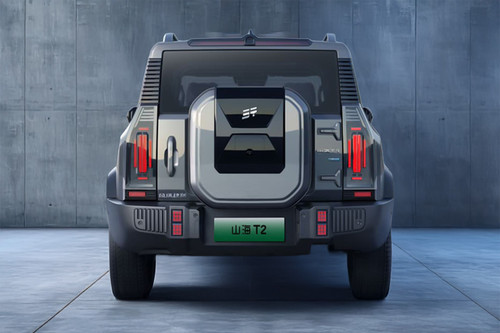 Full Rear View of Jetour T2 i-DM