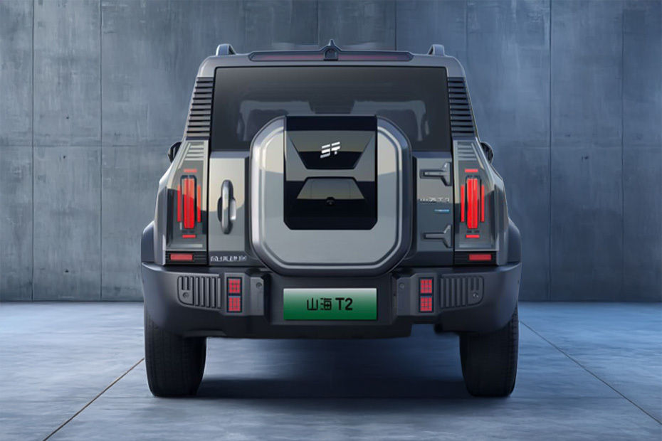 Full Rear View of Jetour T2 i-DM