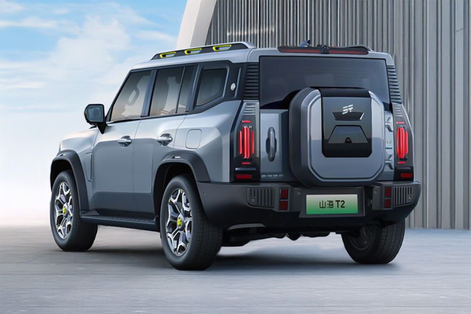 Rear Medium View of Jetour T2 i-DM