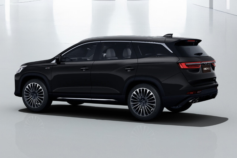 Rear Cross View of Jetour X90 Plus