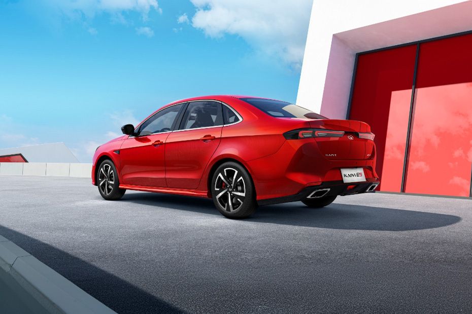 Rear Cross Side View of Kaiyi  E5