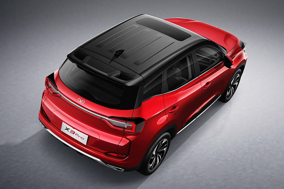 X3 Pro Rear angle view