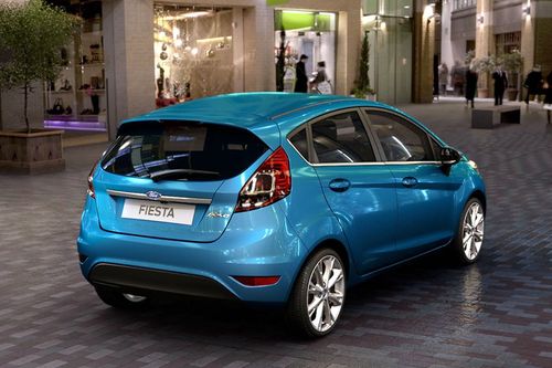 Fiesta Rear angle view