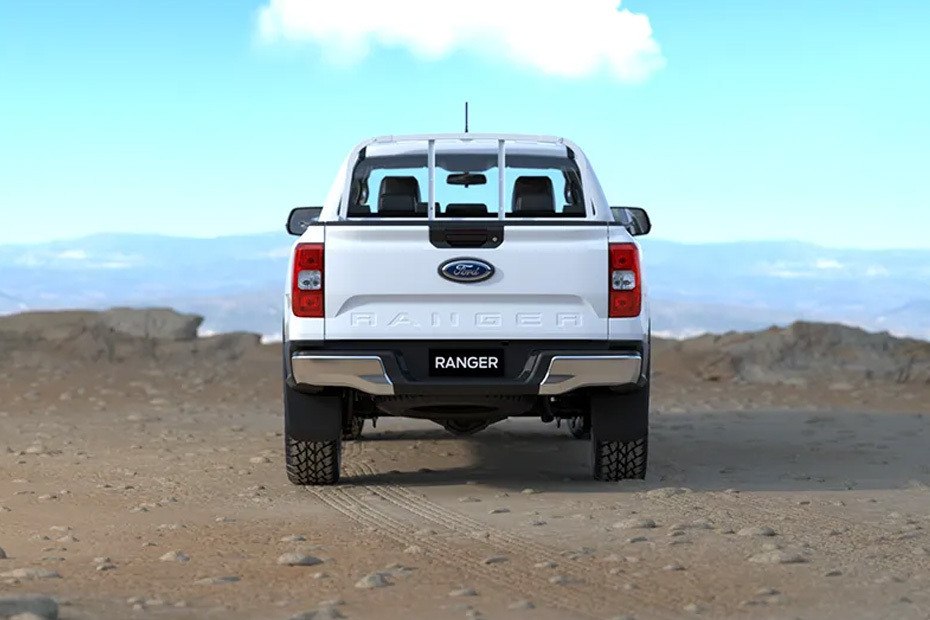 Full Rear View of Ford Ranger