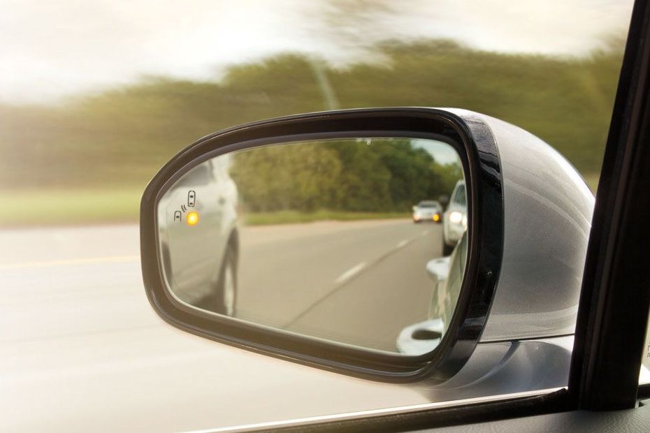 Ford Fusion Drivers Side Mirror Rear Angle