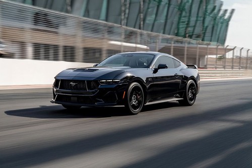Mustang Front angle low view