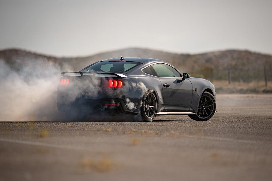Mustang Rear angle view
