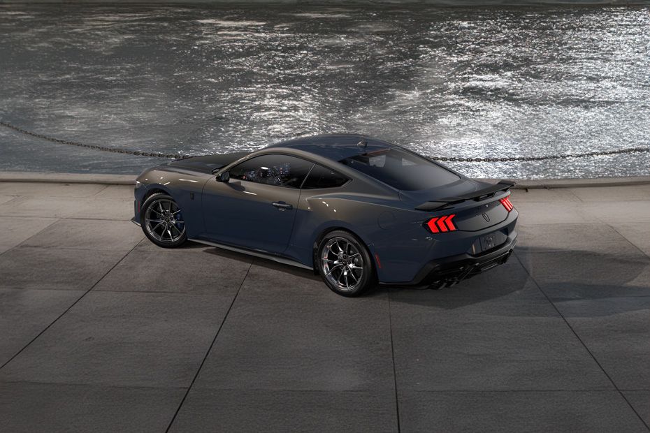 Rear Medium View of Ford Mustang