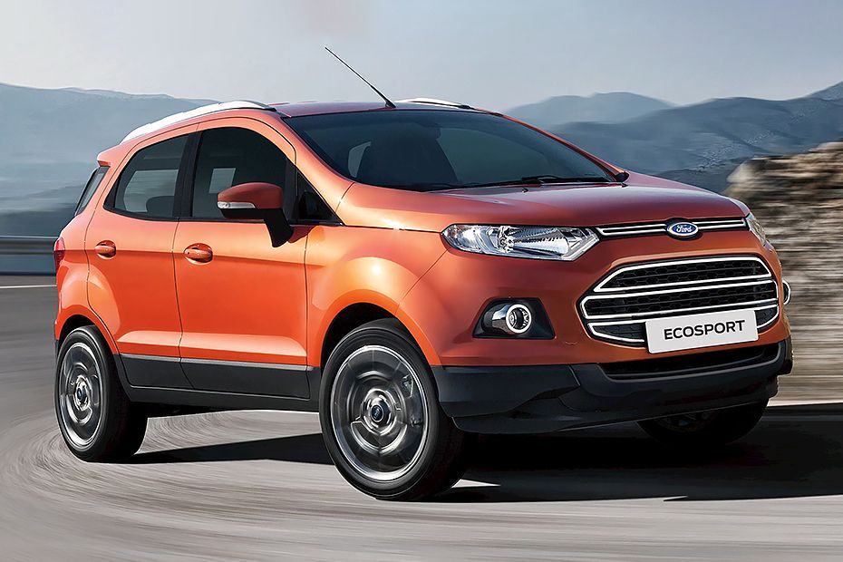 Ford Ecosport Front Cross Side View