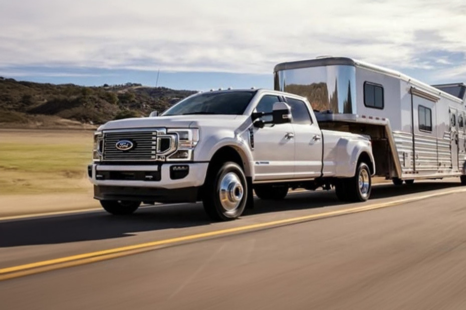 Ford Super Duty Front Side View