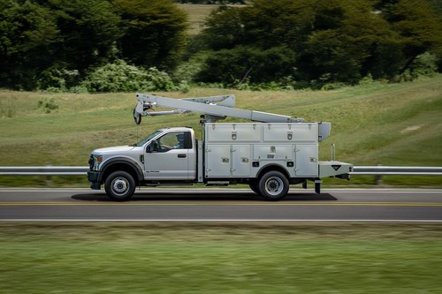 Ford Super Duty Chassis Cab Full Side View