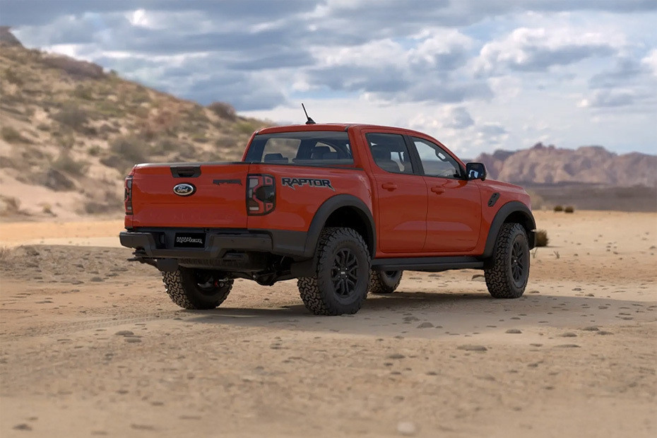 Ranger Raptor  Rear angle view