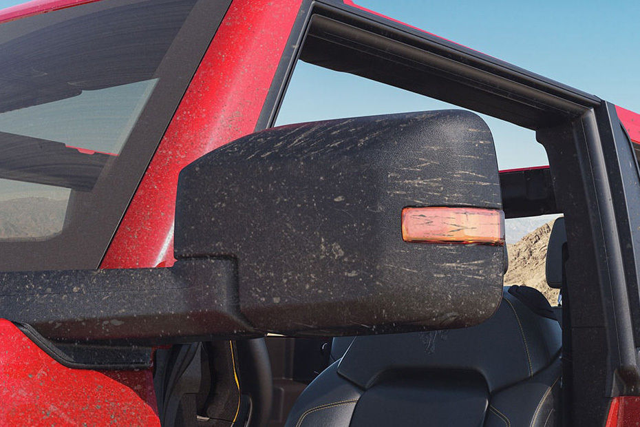 Ford Bronco Drivers Side Mirror Front Angle