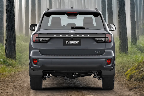 Full Rear View of Ford Everest