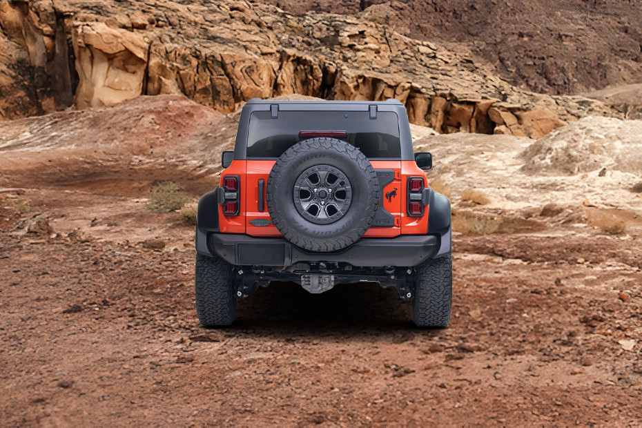 Full Rear View of Ford Bronco Raptor