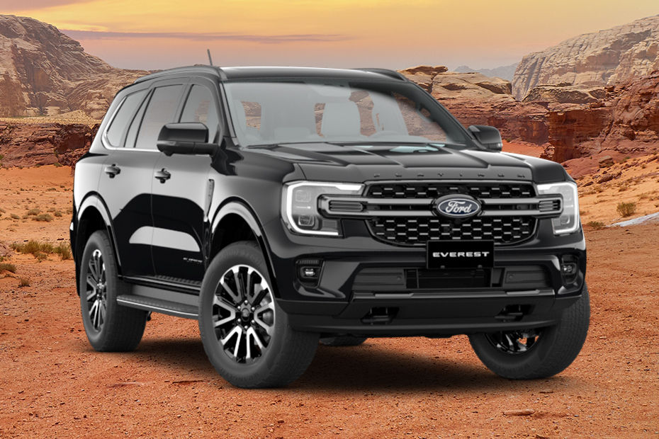 Ford Everest Front Cross Side View