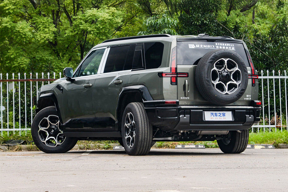 Rear Cross Side View of DONGFENG Warrior M817