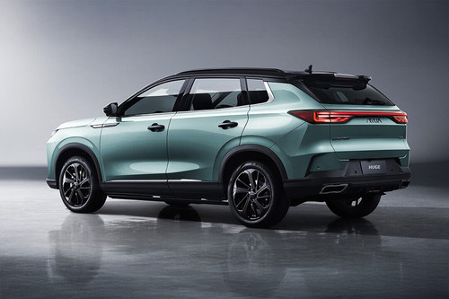 Rear Cross Side View of DONGFENG Huge