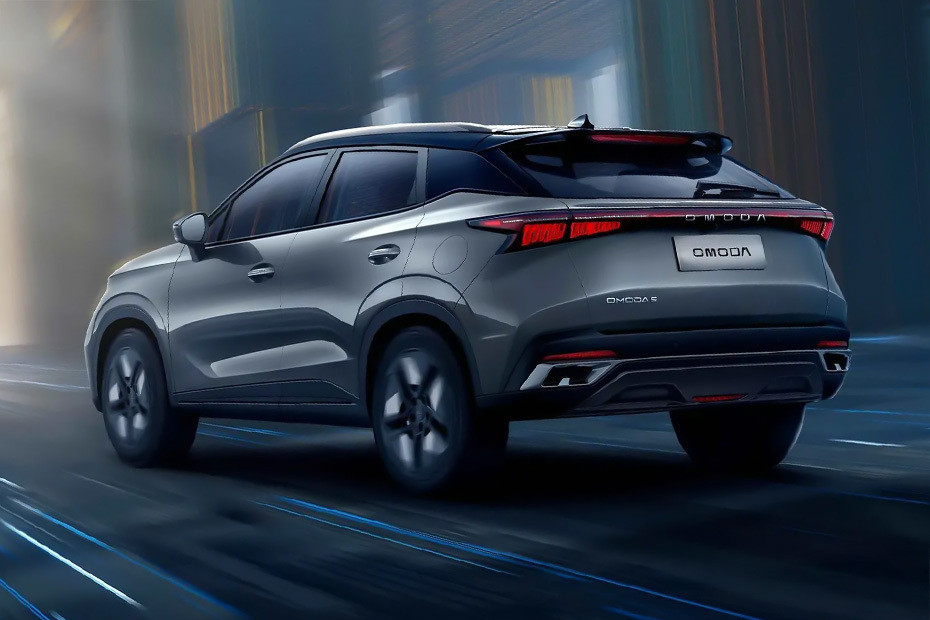 Rear Cross Side View of OMODA C5