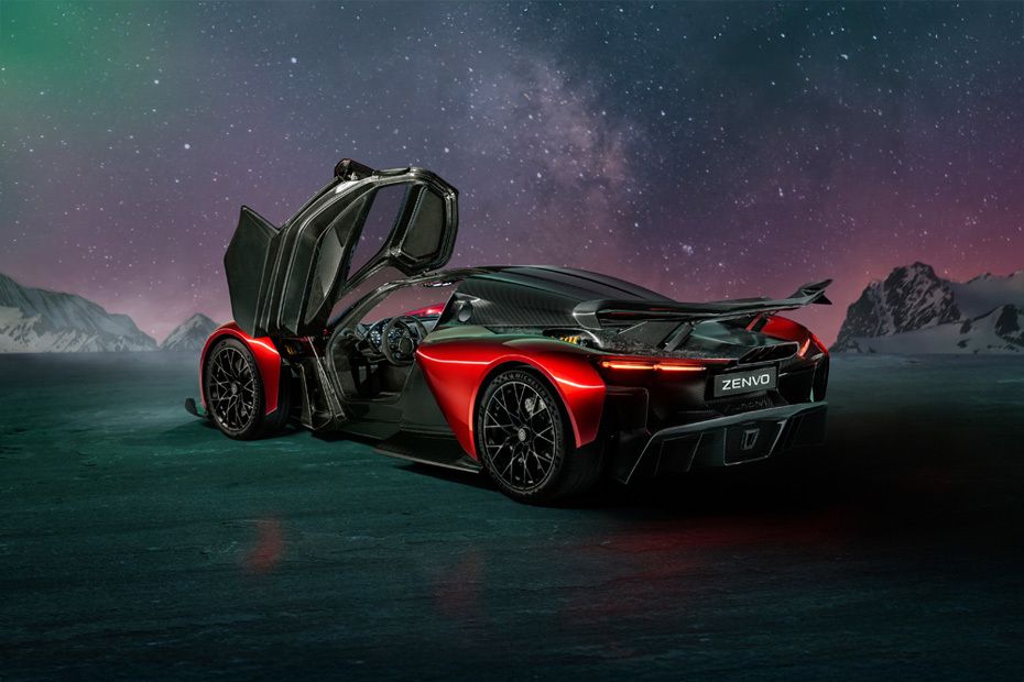 Rear Cross Side View of ZENVO Aurora