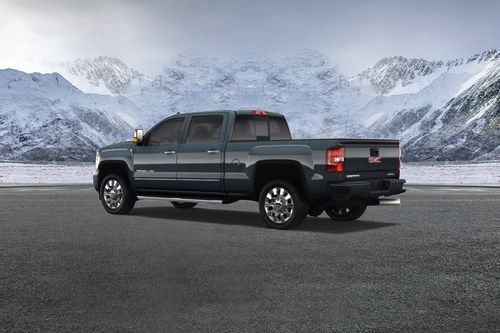Rear Cross Side View of GMC Sierra Denali