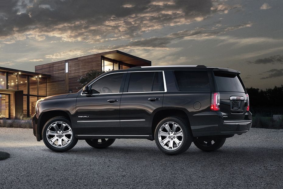 Rear Cross Side View of GMC Yukon Denali