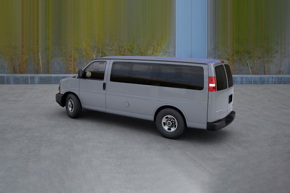 Rear Cross View of GMC Savana